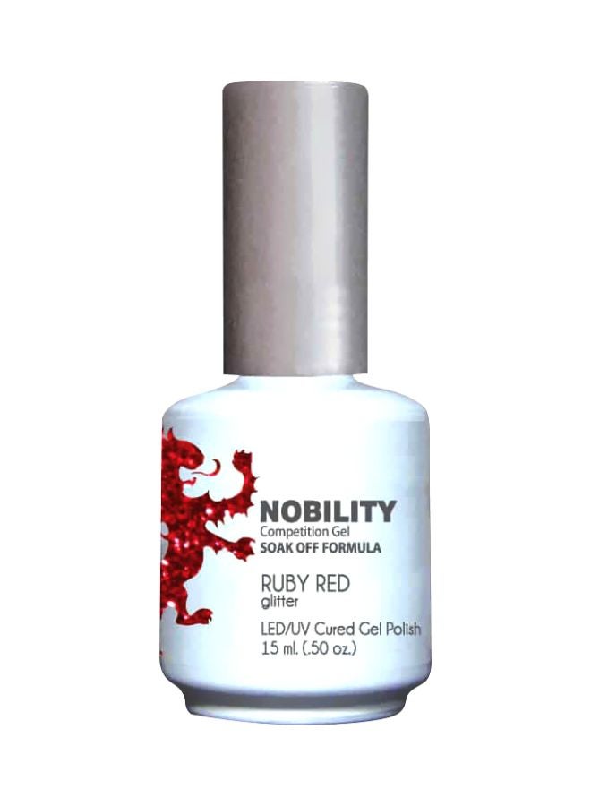 Lechat Nobility LED/UV Cured Gel Polish Ruby Red - Image 1