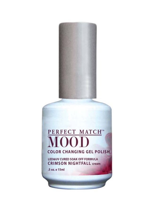 Lechat Perfect Match Mood Color Changing Gel Nail Polish Crimson Nightfall - Image 1