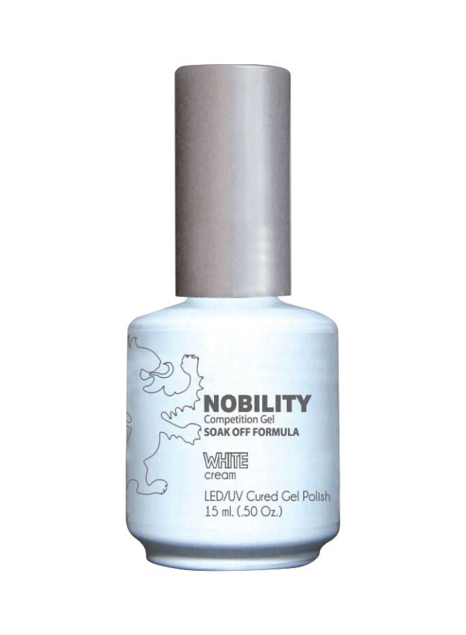 Lechat Nobility LED/UV Cured Gel Polish White - Image 1