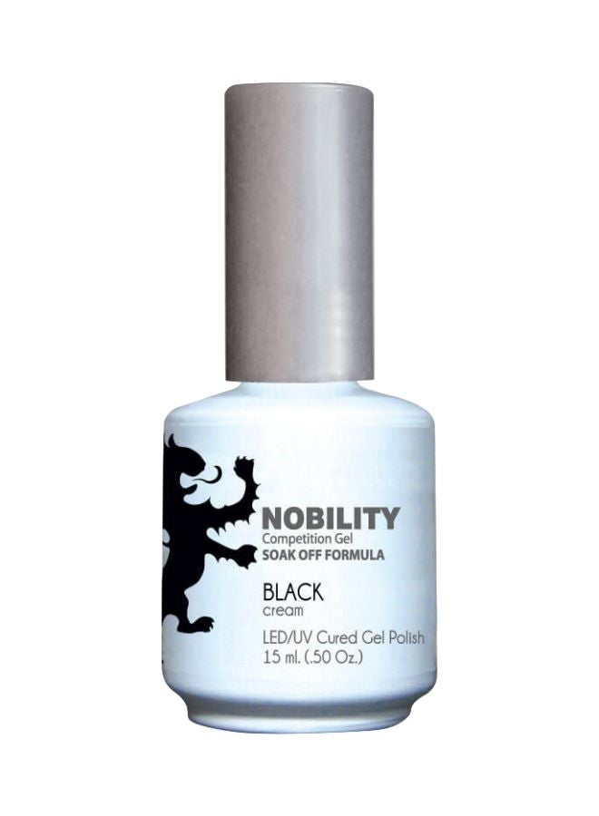 Lechat Nobility LED/UV Cured Gel Polish Black - Image 1