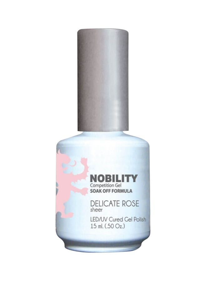 Lechat Nobility LED/UV Cured Gel Polish Delicate Rose - Image 1