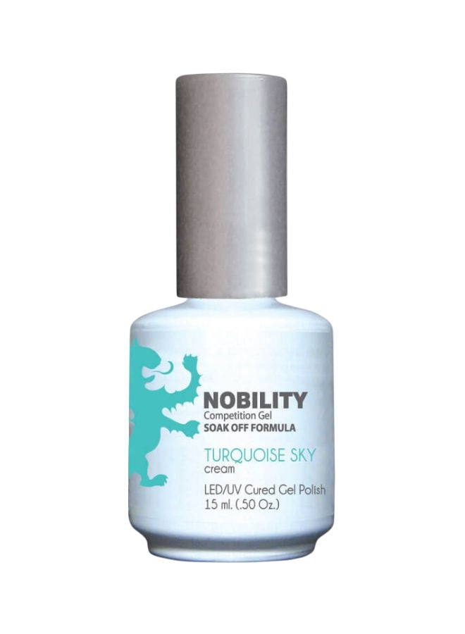 Lechat Nobility Gel Nail Polish Turquoise Sky - Image 1
