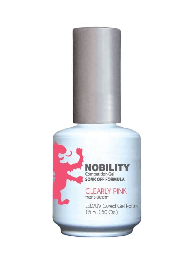 Lechat Nobility Gel Nail Polish Clearly Pink - Image 1