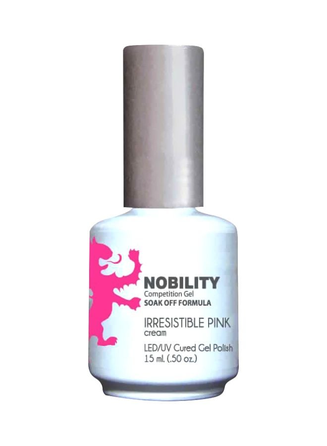 Lechat Nobility LED/UV Cured Gel Polish Irrestible Pink - Image 1