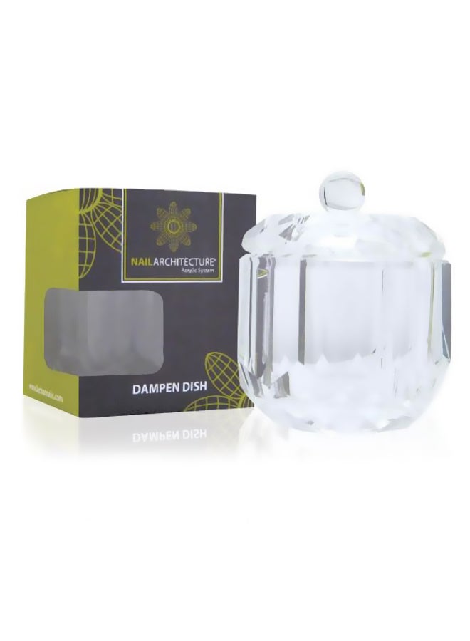 Lechat Nail Architecture Acrylic System Dampen Dish Clear - Image 2