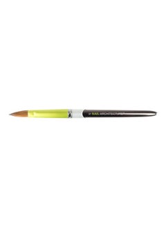 Lechat Nail Architecture Professional Brush Silver/Green/White  - Image 1