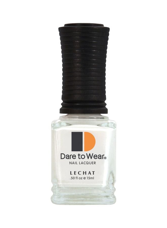 Lechat Dare To Wear Nail Lacquer Flawless White - Image 1
