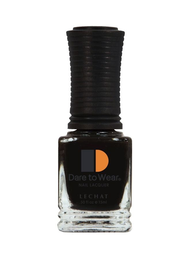 Lechat Dare To Wear Nail Lacquer Black Velvet - Image 1