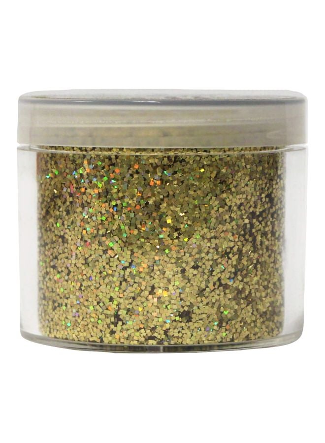 Lechat EFFX Feather Nail Glitter Gold Flakes - Image 1