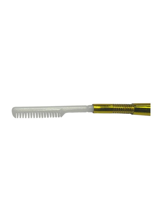 Eyelash Architecture Lifting And Grooming Tool Gold/White/Silver