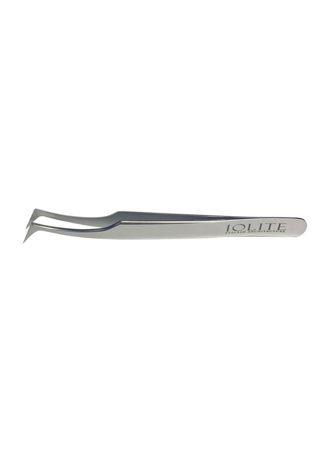 IOLITE Eyelash Architecture Volume Tweezers Silver - Image 1