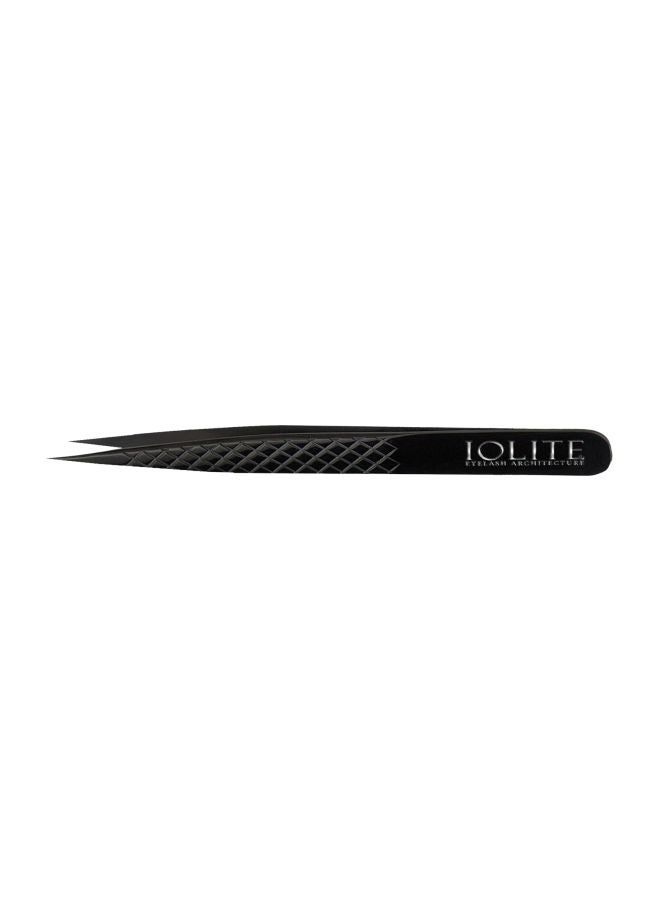 IOLITE Stainless Steel Tweezers Black - Image 1