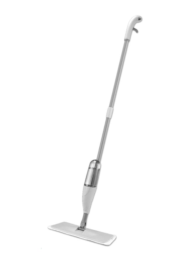 Floret Spray Mop With Removable Washable Cleaning Microfiber Pad Grey/White 400ml - Image 1