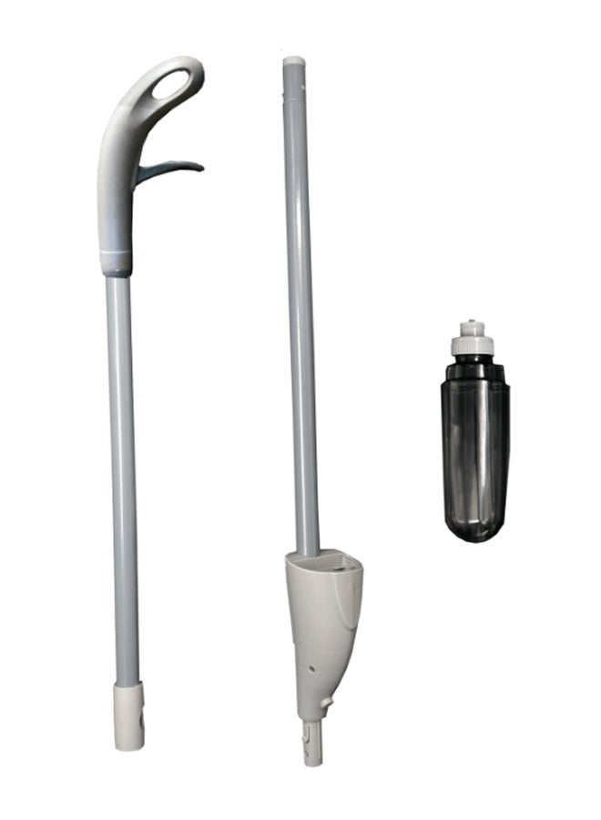 Floret Spray Mop With Removable Washable Cleaning Microfiber Pad Grey/White 400ml - Image 2