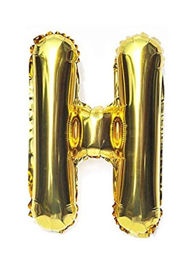 Letter H Design Foil Balloon 35inch