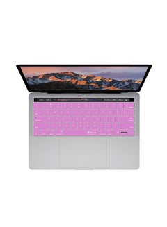 Keyboard Cover For MacBook Pro 13 And 15-Inch With Touch Bar Pink - v1595854266/N33635473A_1