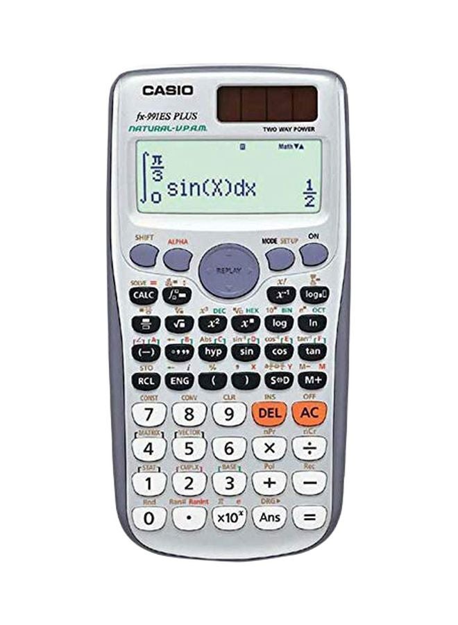 CASIO Plus 12 Digits Battery Powered Calculator Silver/Black - Image 1