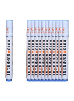 12-Piece Board 501 Erasable Marker Set Blue