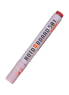 Roto 12-Piece Board 501 Erasable Marker Set Red  - Image 2