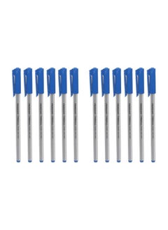 Pensan 12-Piece TriBall Ballpoint Pen Set Blue  - Image 1