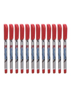 Roto 12-Piece Ballpoint Pen Set Red 