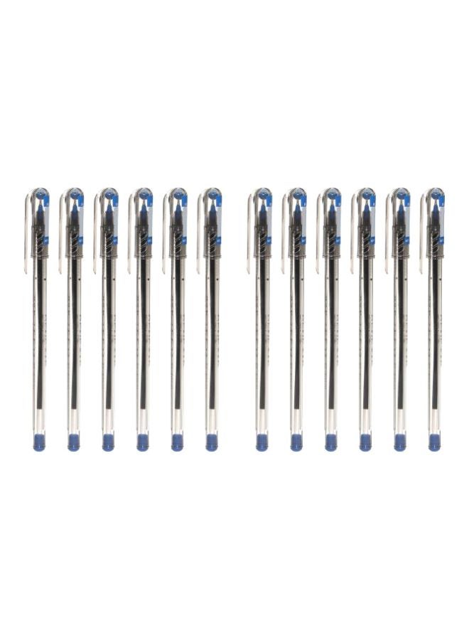 Pensan 12-Piece My-Tech Ballpoint Pen Set Blue  - Image 1