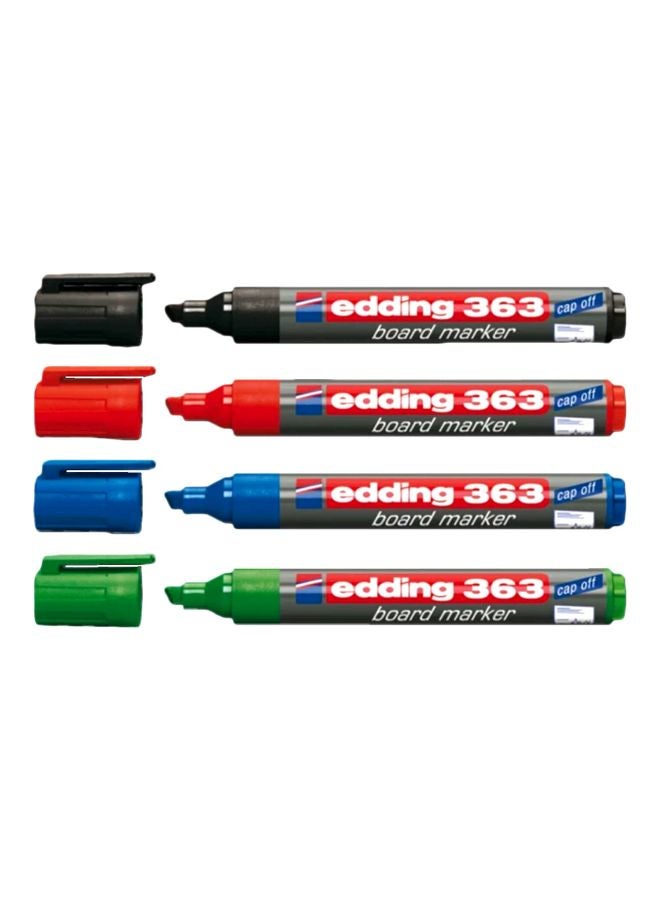 4-Piece Whiteboard Marker Set Multicolour - v1595855790/N39510482A_1