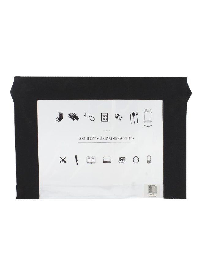 ROCO Single Pocket Stuff Organizer Black/Clear