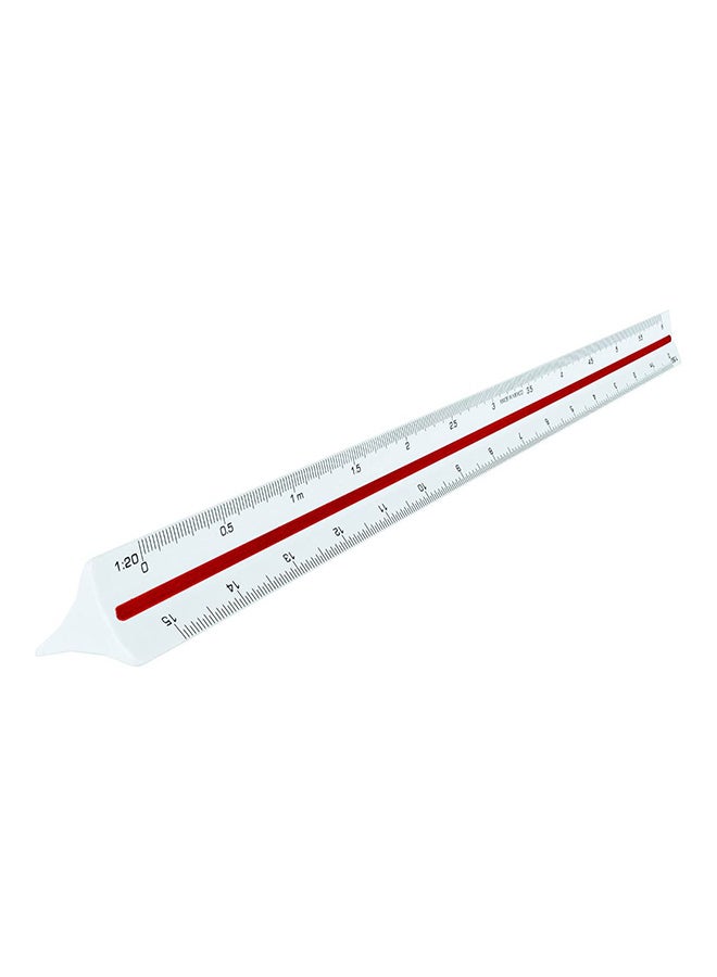 Maped - Architect's Metric Triangular Scale Clear - Image 1