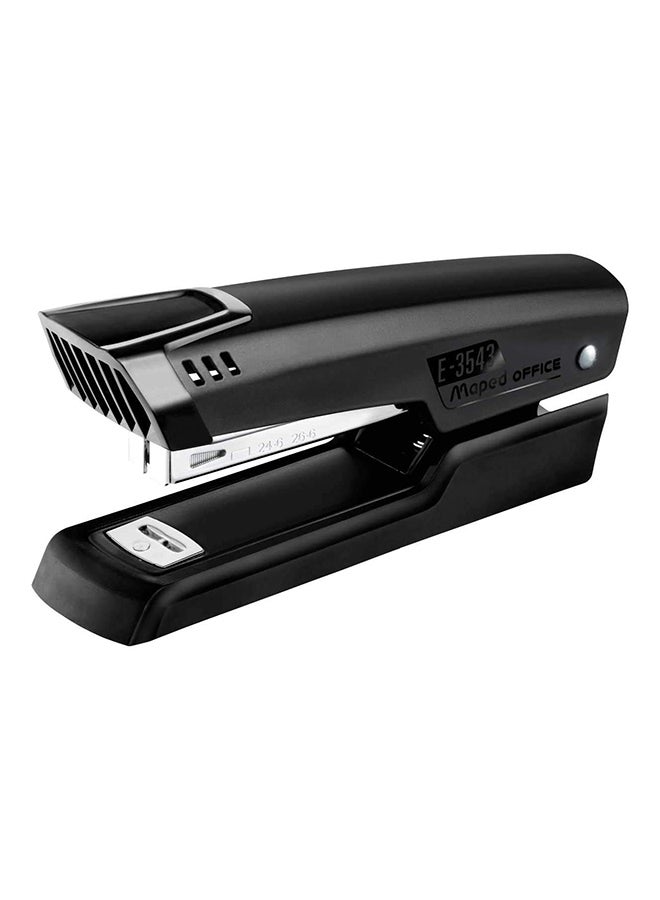 Maped Essentials Half Strip Metal Stapler Black - Image 1