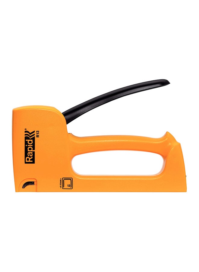 Rapid Staple Gun For Plastic Body Black/Orange - Image 1