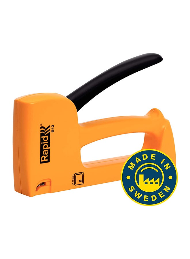 Rapid Staple Gun For Plastic Body Black/Orange - Image 2