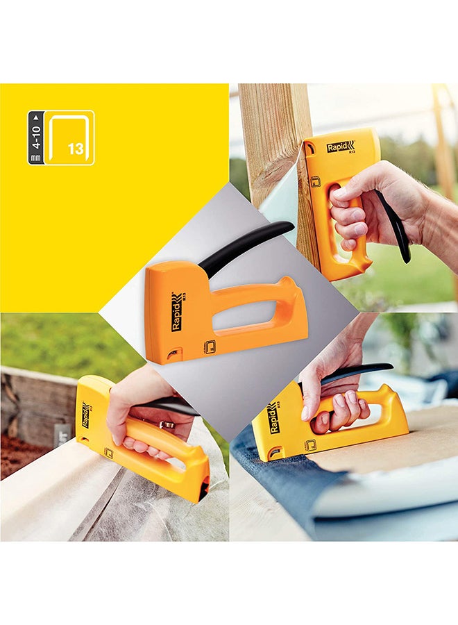 Rapid Staple Gun For Plastic Body Black/Orange - Image 3