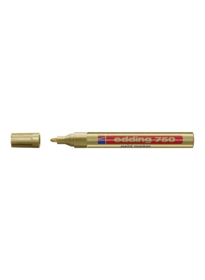 750 Round Tip Paint Marker Gold