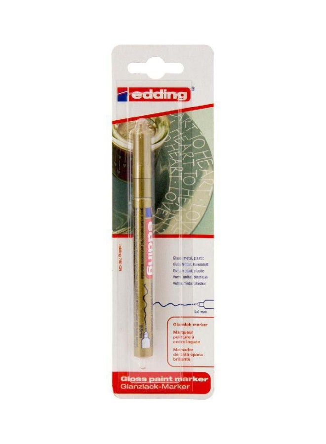 751 Round Tip Paint Marker Gold