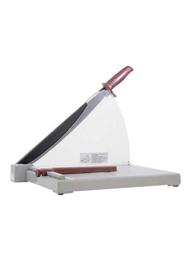 روكو قاصة ورق مقصلية رمادي / بني - Image 1