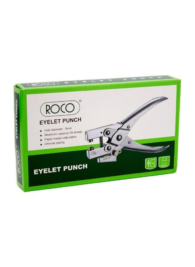 ROCO Single Hole Eyelet Puncher Silver - Image 2