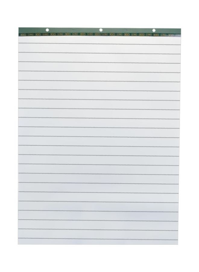 روكو لوح أوراق فليب شارت مكون من 40 ورقة أبيض