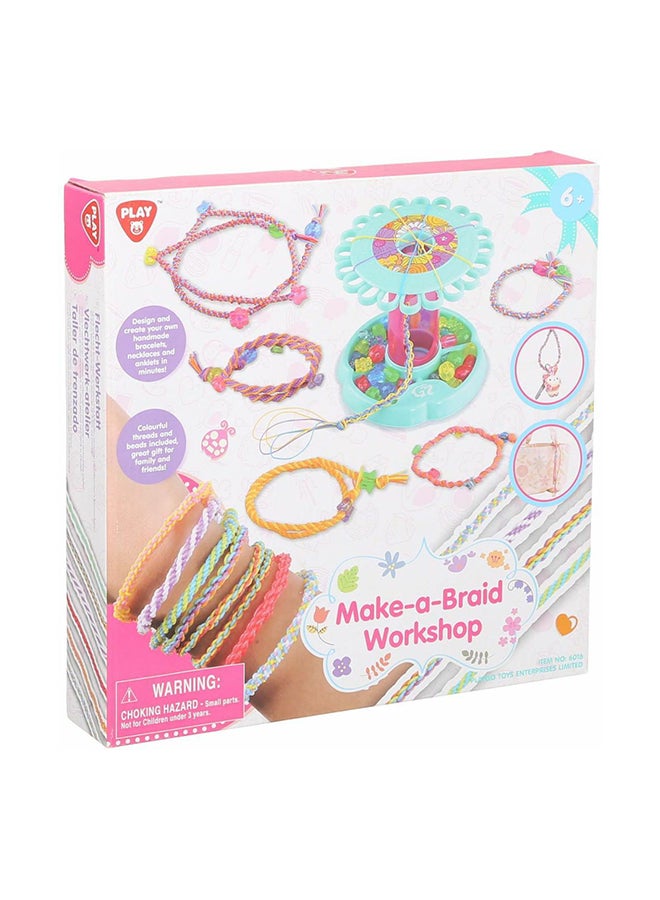 PLAYGO - Breiset Make-A-Braid Workshop Multicolor - Image 1