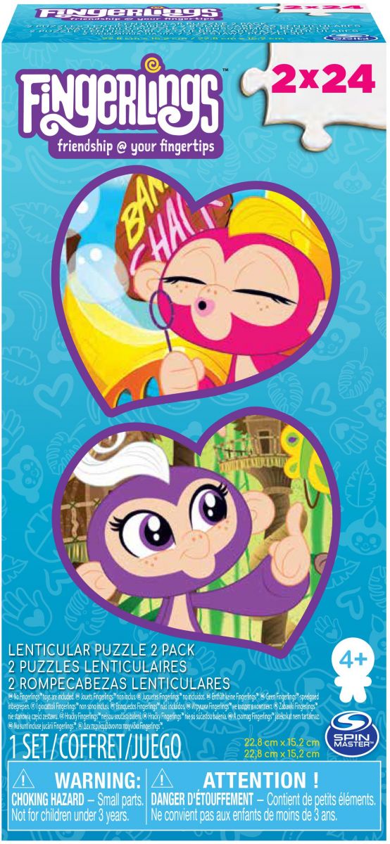SPIN MASTER 48-Pieces Fingerlings Puzzle Set - Image 2