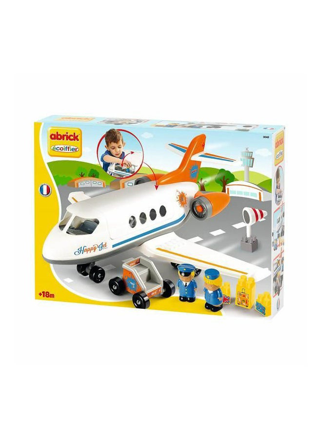 ecoiffier Abrick Avion Happy Jet Playset 3045 - Image 1