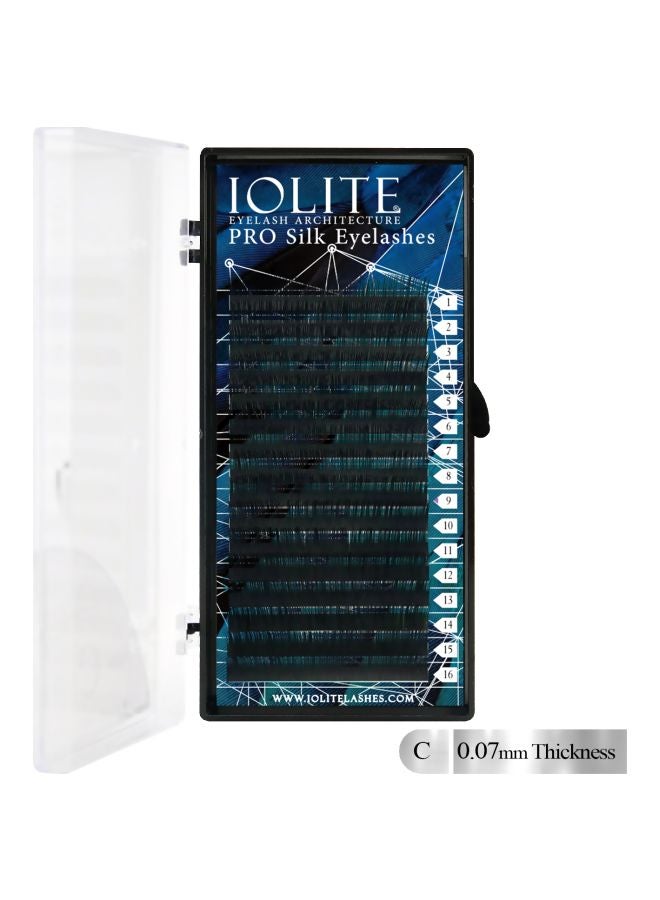 IOLITE Pair Of 8 Pro Silk C-Curl Eyelashes Black - Image 2