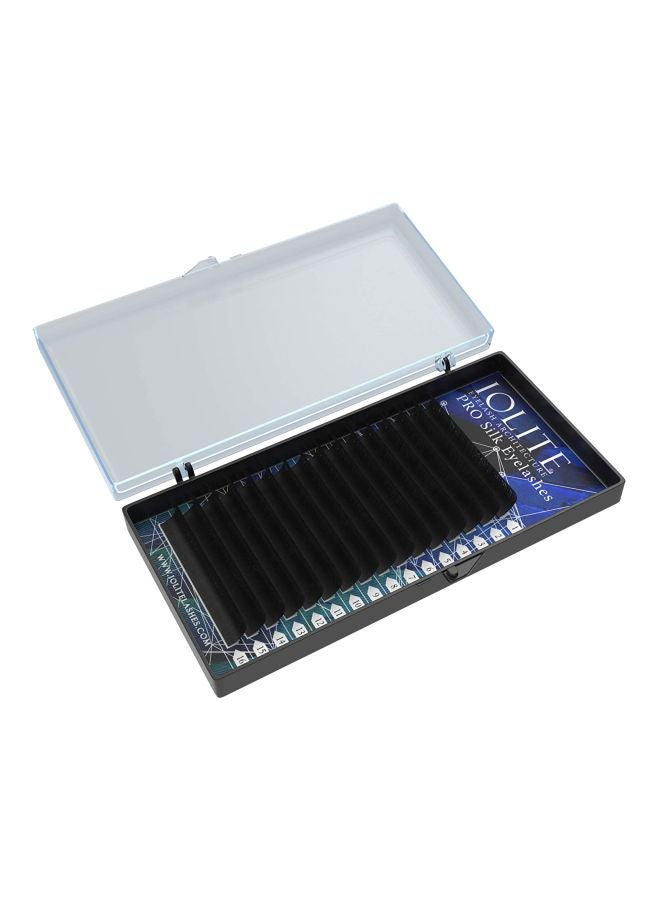 أيولايت طقم رموش برو سيلك منحنية على شكل حرف D مكون من 8 أزواج أسود - Image 2