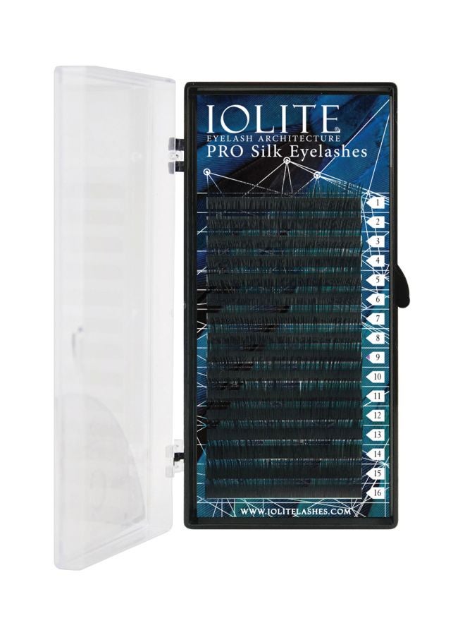 IOLITE Pair Of 8 D Curl Pro Silk Eyelashes Black - Image 1