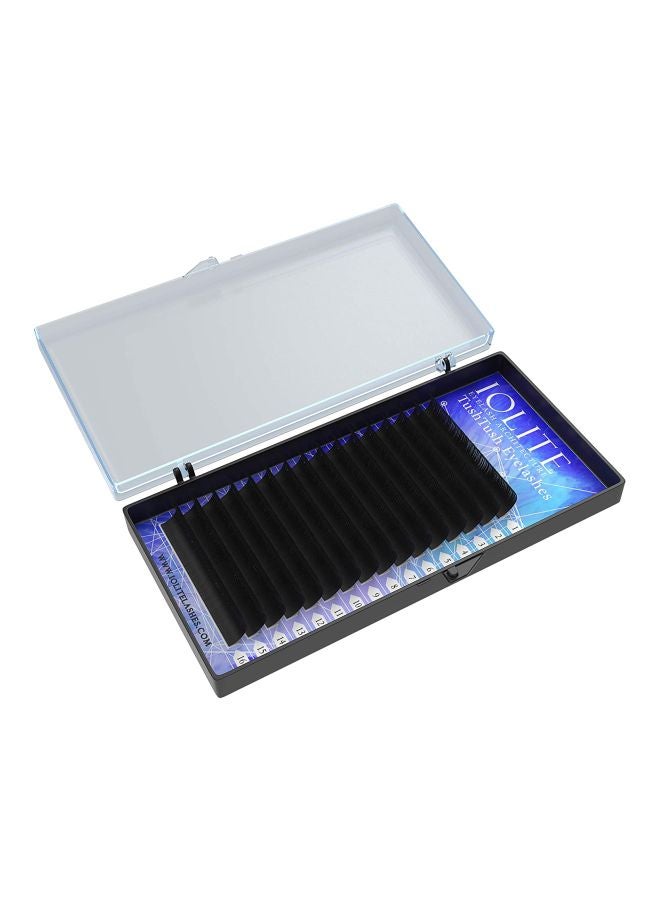 IOLITE Pair Of 8 D Curl Pro Silk Eyelashes Black - Image 2