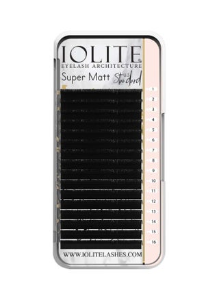 Pair Of 8 Super Matt C Curl False Eyelashes Black - v1595860193/N39497653A_1