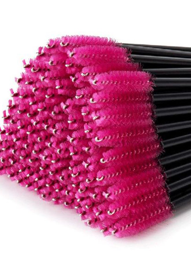 لوليت طقم فرش ماسكارا ملونة مكون من 100 قطعة أسود/وردي - Image 2