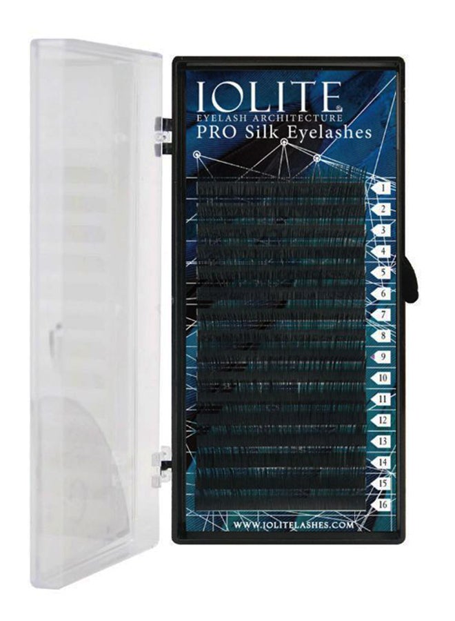 لوليت طقم رموش بي كيرل برو سيلك من 16 قطعة أسود - Image 1