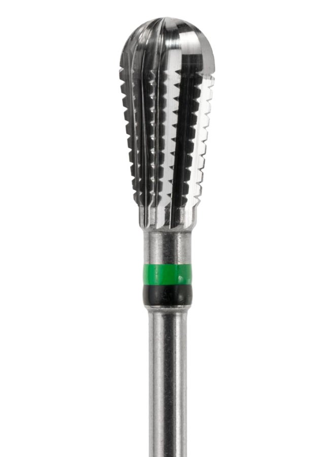 Bruson Germany Nail Art Drill Machine Bit Silver/Green/Black - Image 2