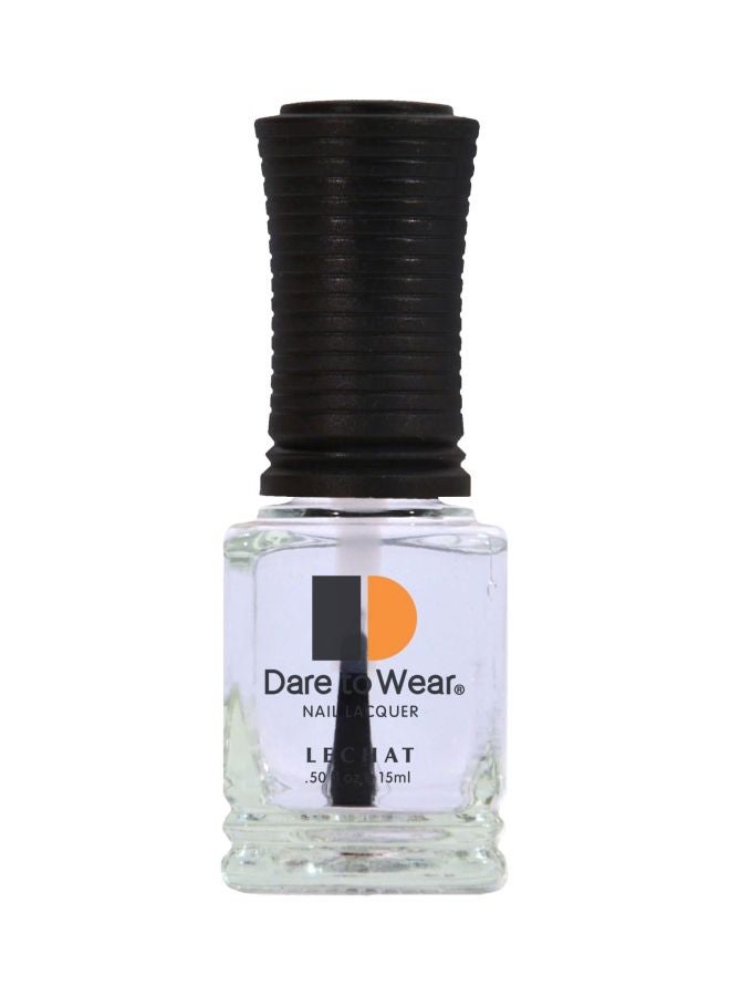 Lechat Dare To Wear Top Coat Nail Lacquer Clear